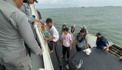 Bakamla Jemput 3 Orang ABK KM. Tembisan Agensi yang Ditangkap Otoritas Malaysia