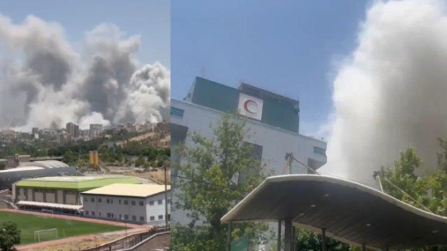 Israel Serang Fordow Iran, Universitas Shahid Beheshti, dan Gedung Bulan Sabit Merah