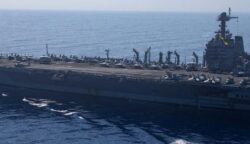 Tentara Nasional Indonesia Angkatan Laut (TNI AL) angkat bicara terkait ramainya kabar kapal induk Amerika Serikat USS Nimitz yang berlayar di sekitar perairan Aceh.
