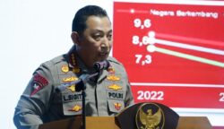 Kapolri Jenderal Listyo Sigit Prabowo menghadiri acara puncak Bakti Kesehatan