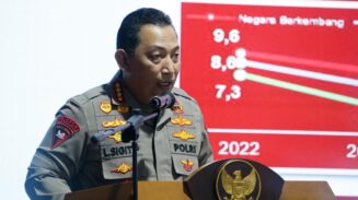 Kapolri Jenderal Listyo Sigit Prabowo menghadiri acara puncak Bakti Kesehatan