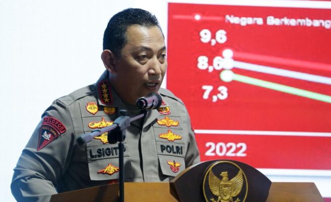 Kapolri Jenderal Listyo Sigit Prabowo menghadiri acara puncak Bakti Kesehatan