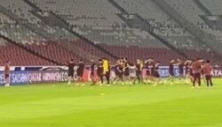 Latihan Terakhir China Sebelum Lawan Timnas Indonesia