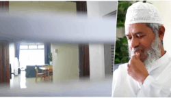 Lama tak ada kabar, dr. Zakir Naik ternyata tinggal di rumah mirip kontrakan petak di Malaysia