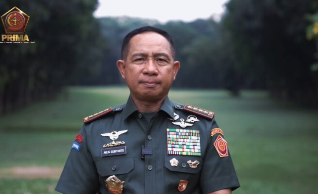 Panglima TNI Jenderal Agus Subianto