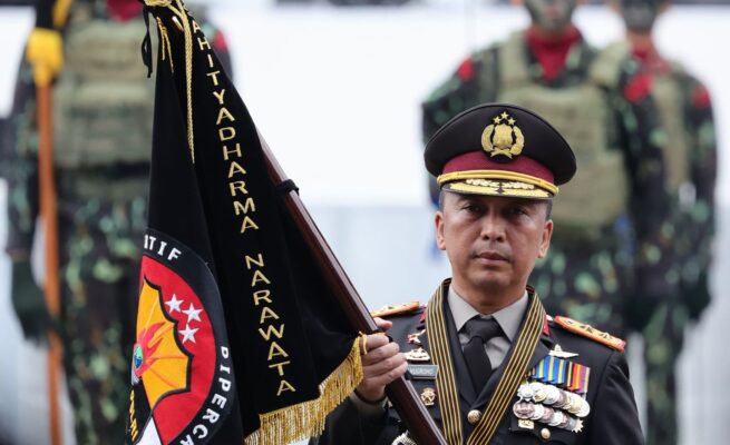 Kapolri Jenderal Polisi Listyo Sigit Prabowo mengklaim bahwa Indonesia berhasil mencapai status zero attack atau nihil serangan terorisme selama dua tahun terakhir. Foto : Ist