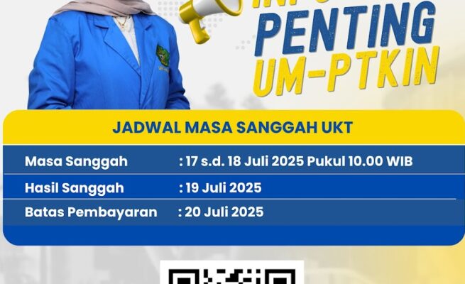 INFO PENTING! Masa Sanggah UKT UM-PTKIN di UIN Ar-Raniry Sudah Dimulai