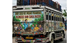 Skandal Ijazah Tak Kunjung Reda Jokowi jadi Bahan Olok-olok Belakang Truk