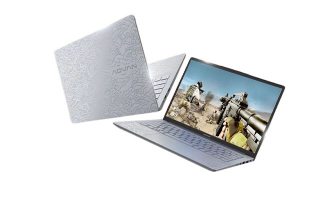 Laptop Advan Workplus kini hadir dengan prosesor AMD Ryzen 5, RAM 16 GB, dan SSD berkapasitas 1 TB.