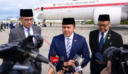 Sekretaris Kabinet (Seskab) Teddy Indra Wijaya di Rio de Janeiro, Brasil (sumber foto: Muchlis Jr - Biro Pers Sekretariat Presiden)
