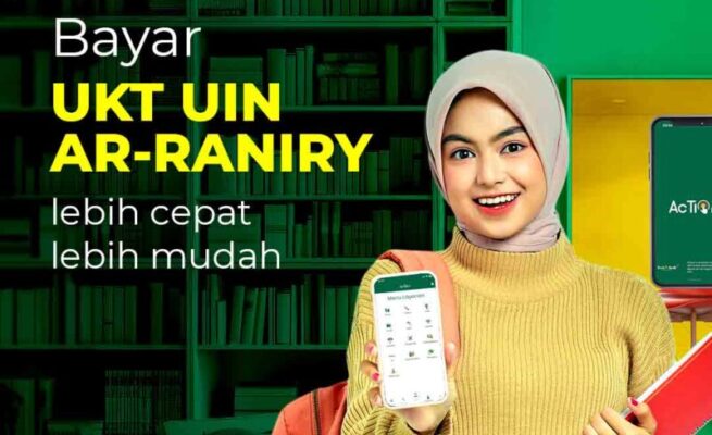 Bayar UKT UIN Ar-Raniry Kini Lebih Cepat & Mudah