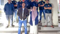 Seorang oknum bidan berinisial YL (31), warga Kampung Gelampang Wih Tenang Uken, Kecamatan Permata, Bener Meriah, ditangkap Satreskrim Polres Bener Meriah atas dugaan penyebaran konten pornografi digital. (Foto: Dok. Polres Bener Meriah)