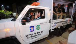 Illiza Luncurkan Dua Mobil Patroli Baru Satpol PP/WH Banda Aceh