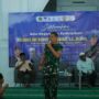 Danrem 012/Teuku Umar, Kolonel Inf Benny Rahadian memberikan pembekalan kepemimpinan dan bela negara kepada ratusan santriwan dan santriwati Dayah Ruhul Qur’ani, Aceh Barat, Sabtu (19/7). (Foto: Ist)