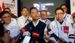 Kaesang Pangarep sebagai Ketua Umum Partai Solidaritas Indonesia (PSI).