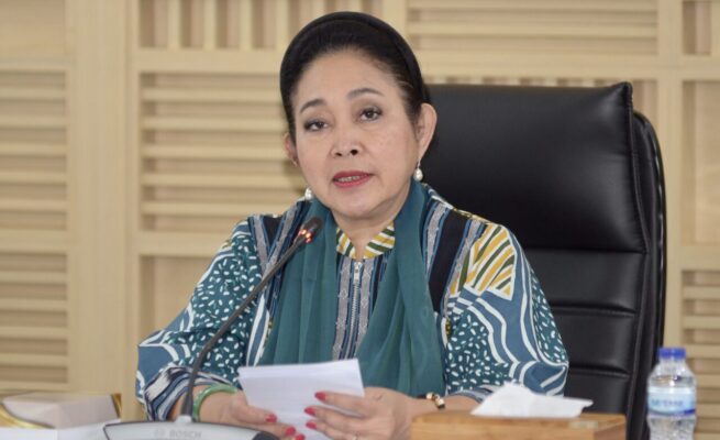 Ketua Komisi IV DPR RI, Siti Hediati Hariyadi atau Titiek Soeharto