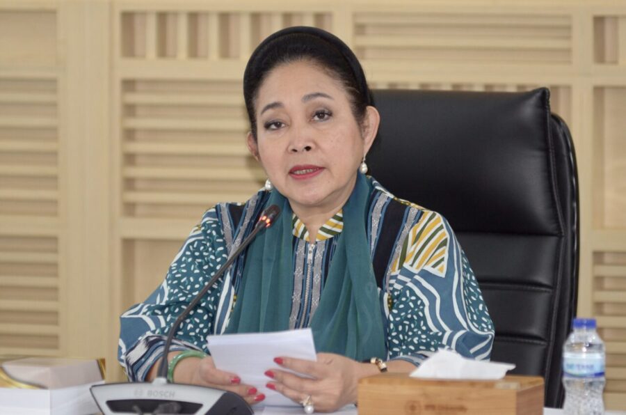 Ketua Komisi IV DPR RI, Siti Hediati Hariyadi atau Titiek Soeharto