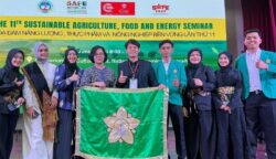 Mahasiswa USK berhasil membawa pulang 3 medali emas dan 2 medali perak dari International Product Innovation Competition 2025. (Foto: Ist)