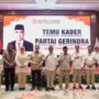 Sekjen Partai Gerindra Ahmad Muzani menghadiri acara Temu Kader Gerindra se Nusa Tenggara Barat, Sabtu (12/7/2025).