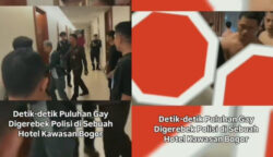 Viral Video Penggerebekan Pesta Gay di Bogor, Semuanya Tak Berbusana-Ada yang Masih Intim