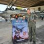 Mayor Pnb Eri Nasrul M, Atau disapa dengan callsign 'Grayfox' adalah salah satu penerbang pesawat tempur F-16 di Lanud SIM, Blang Bintang, Aceh Besar, Senin (30/6). (Foto: Dok. Penerangan Lanud SIM)