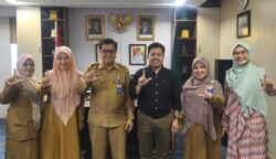 Menjelang Musda XIV, PD IPI Aceh melakukan audiensi dengan Kadis Perpustakaan dan Kearsipan Aceh pada Selasa (1/7/2025). (Foto: Ist)