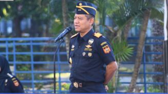 Kanwil Direktorat Jenderal Bea dan Cukai (DJBC) Aceh melaksanakan apel bulanan pada Selasa pagi (1/7) yang menjadi momentum memperkenalkan Kakanwil DJBC Aceh yang baru, Bier Budy Kismulyanto