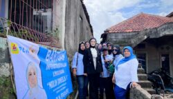 Warga Kecamatan Malangbong, Kabupaten Garut, Jawa Barat bersama Raden Terry Tantri Wulansari Anggota DPR RI Fraksi Gerindra.