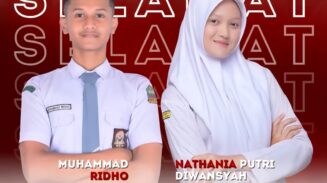 Dua pelajar terbaik Aceh, Muhammad Ridho (Siswa SMA Negeri Modal Bangsa Aceh) dan Nathania Putri Diwansyah (Siswi SMA Negeri 1 Banda Aceh) terpilih sebagai Pasukan Pengibar Bendera Pusaka (Paskibraka) Nasional 2025. (Foto: Ist)