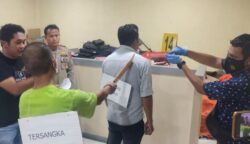 Polres Aceh Tenggara menggelar pra-rekonstruksi kasus pembunuhan berencana yang dilakukan keponakan hingga lima orang tewas dan 1 orang lainnya mengalami luka serius. (Foto: Dok. Polres Aceh Tenggara)