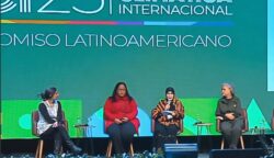 Wali Kota Banda Aceh Illiza Sa’aduddin Djamal menjadi salah satu pembicara pada Konferensi Iklim Internasional di Cordoba, Argentina. (Foto: Ist)