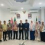 Pengurus ISNU Aceh melakukan audiensi dengan Wali Kota Lhokseumawe Sayuti Abubakar, Jum'at (4/7/2025). (Foto: Ist)