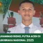 Muhammad Ridho, siswa SMAN Modal Bangsa (MOSA) Aceh terpilih sebagai Pasukan Pengibaran Bendera Pusaka (Paskibraka) nasional tahun 2025 mewakili Provinsi Aceh. (Foto: Ist)