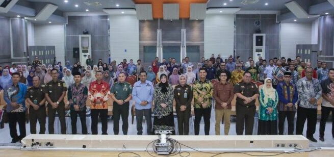 “Penyuluhan Hukum Pencegahan Korupsi” yang digelar Kejaksaan Agung Republik Indonesia di Balai Kota, Kamis (10/7/2025).