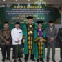 Prof Dr Tgk H Muntasir A. Kadir SAg MA, ulama intelektual dan Pembina UNISAI, dikukuhkan sebagai Guru Besar dalam Bidang Politik Islam di FISIPOL Unimal Lhokseumawe, Jum'at (11/7). (Foto: Ist)