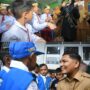 Wali Kota Banda Aceh Illiza Sa’aduddin Djamal bersama Wakil Wali Kota Afdhal Khalilullah memantau kegiatan hari pertama masuk sekolah tahun ajaran 2025/2026, Senin (14/7/2025). (Foto: Ist)