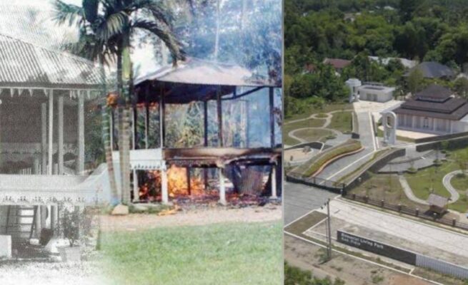 Rumoh Geudong di Gampong Bili Aron Kecamatan Glumpang Tiga, Pidie kini menjadi Memorial Living Park. (Foto: Ist)