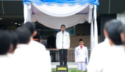 Direktorat Jenderal Pajak (DJP) memperingati Hari Pajak 2025 dengan menggelar upacara nasional yang dilaksanakan secara serentak di seluruh Indonesia, Senin (14/7). (Foto: Ist)