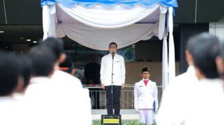 Direktorat Jenderal Pajak (DJP) memperingati Hari Pajak 2025 dengan menggelar upacara nasional yang dilaksanakan secara serentak di seluruh Indonesia, Senin (14/7). (Foto: Ist)