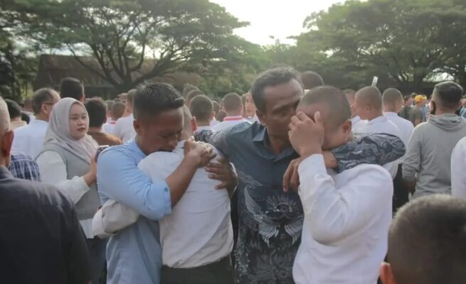 Kodam IM mengumumkan hasil sidang Pantukhir kelulusan 1.630 Calon Tamtama Prajurit Karier (PK) Gelombang II TNI-AD Tahun 2025. (Foto: Ist)
