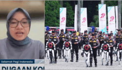 Indonesia Corruption Watch (ICW) mempertanyakan urgensi dan biaya pengadaan robot polisi yang dipamerkan Kepolisian Republik Indonesia saat peringatan HUT Bhayangkara ke‑79 di Monas.