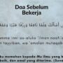 Doa Sebelum Bekerja