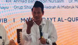 Rais Syuriyah Pengurus Besar Nahdlatul Ulama (PBNU) KH Ahmad Bahaudin Nursalim atau yang akrap disapa Gus Baha