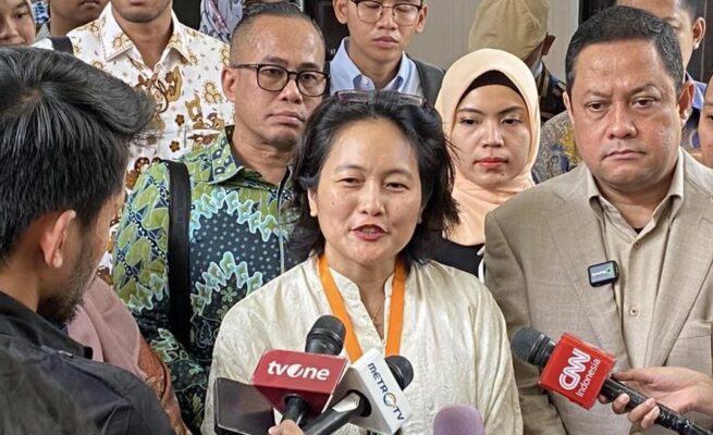 Maria Francisca Wihardja, istri dari eks Menteri Perdagangan Thomas Trikasih Lembong (Tom Lembong)