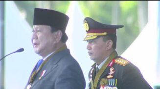 Prabowo Minta Polisi Indonesia Harus Ikut Merasakan Penderitaan Rakyat