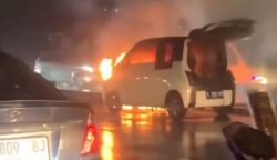 Viral Mobil Listrik Air EV Terbakar di Bandung, Wuling Klaim Bukan dari Baterai